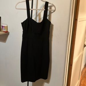 043 banana republic black body on dress